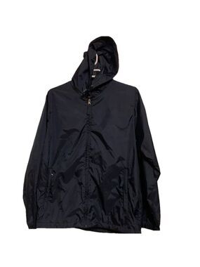 Athletic Works navy blue windbreaker large